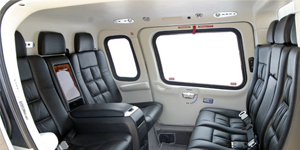 Agusta 109 helicopter view 2 for Orlando charter