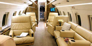 Challenger 601 heavy jet view 2 for Orlando charter