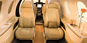 Embraer Phenom 100 entry-level jet view 2 for Orlando charter