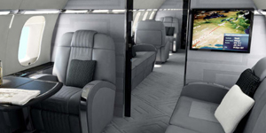 Global Express long range jet view 2 for Orlando charter