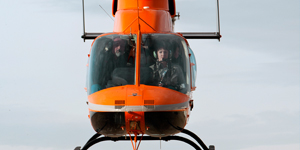 Bell Jet Ranger helicopter view 2 for Orlando charter
