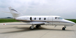 Falcon 10 light jet view 1 for Orlando charter