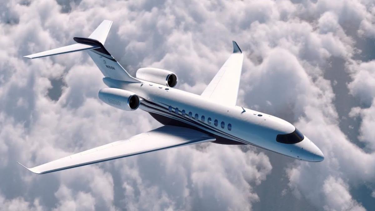 Cessna Citation Hemisphere heavy jet view 1 for Orlando charter