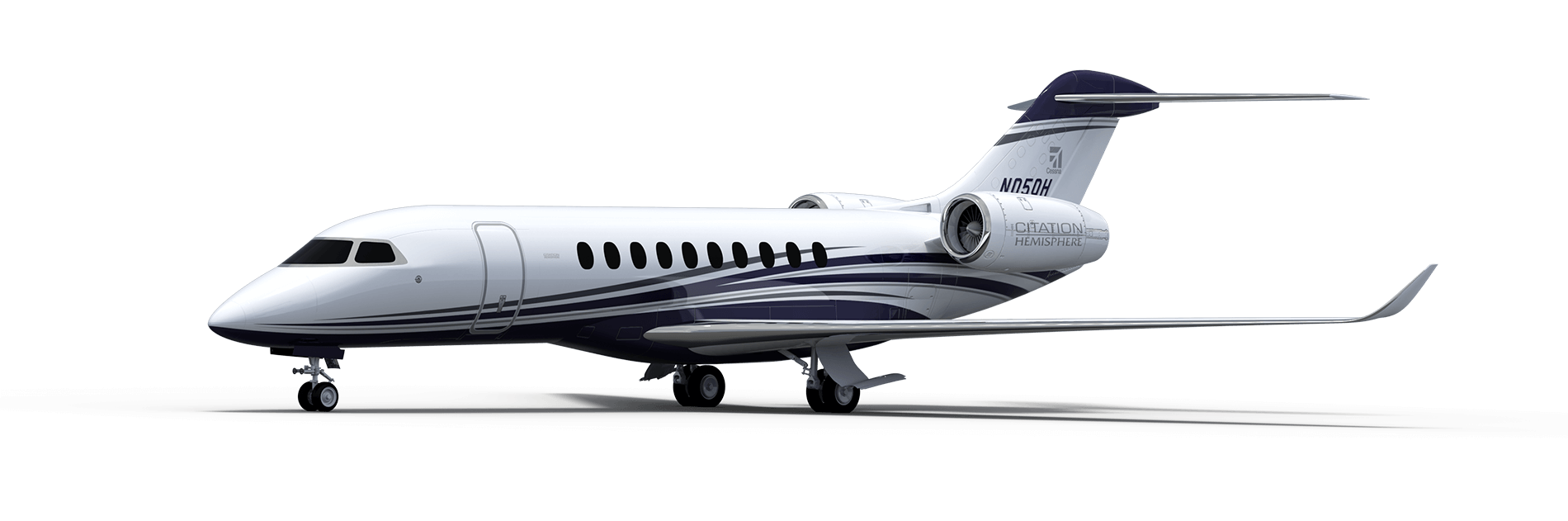 Cessna Citation Hemisphere heavy jet view 2 for Orlando charter