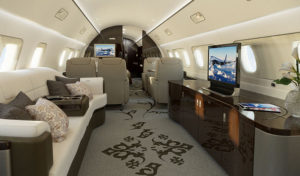 Embraer Lineage 1000 long range jet view 3 for Orlando charter