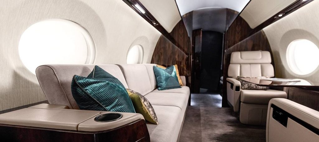 Gulfstream G600 long range jet view 2 for Orlando charter