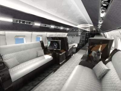 Gulfstream G650 / G6 long range jet view 2 for Orlando charter
