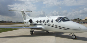 Hawker 400XP light jet view 2 for Orlando charter