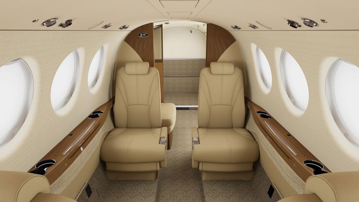 Beechcraft King Air 260 turboprop view 1 for Orlando charter