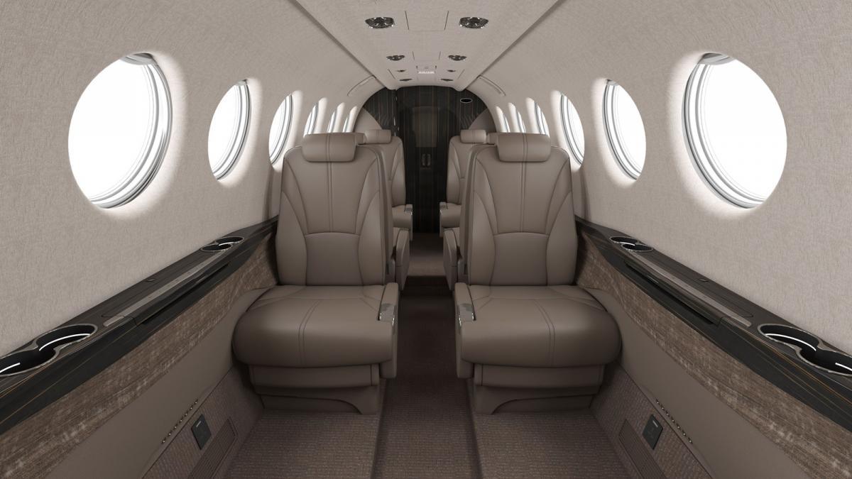 Beechcraft King Air 360 turboprop view 1 for Orlando charter