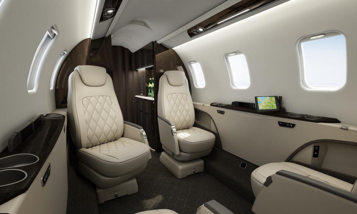 Learjet 75 super light jet view 1 for Orlando charter