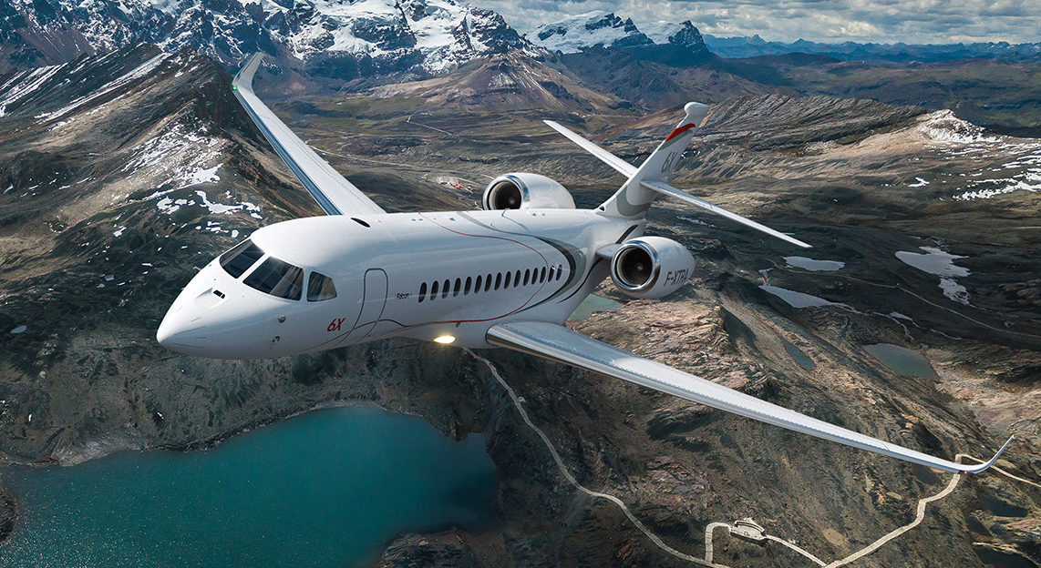 Orlando Dassault Falcon 6X Charter