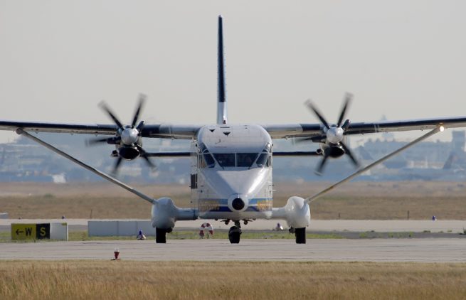 Shorts 360 cargo aircraft for Orlando charter