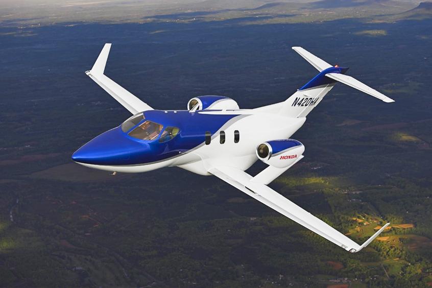 Honda HA-420 HondaJet cabin for Orlando charter