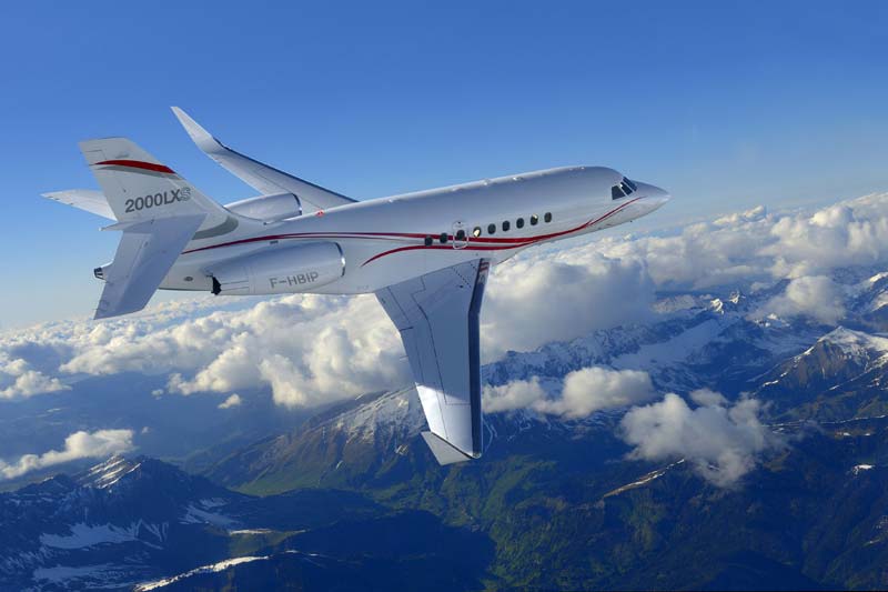 Orlando Dassault Falcon 2000LXS Charter