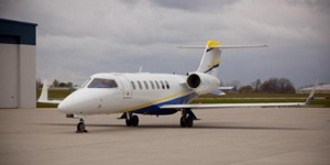 Learjet 40 view for Orlando charter