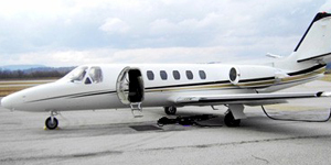 Cessna Citation II cabin for Orlando charter