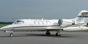 Learjet 35 view for Orlando charter