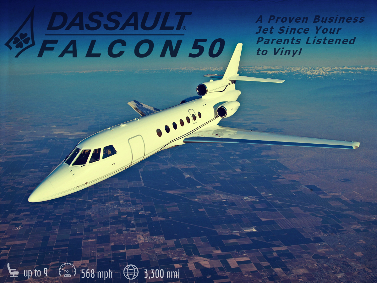 Orlando Dassault Falcon 50 Charter