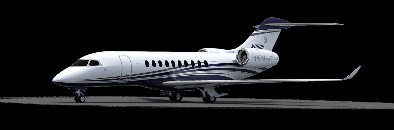Cessna Citation Hemisphere view for Orlando charter