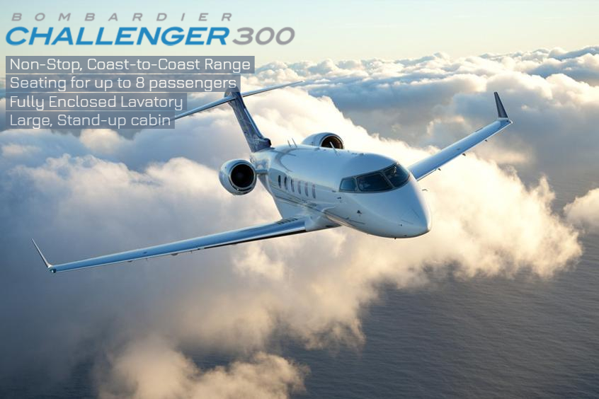 Orlando Bombardier Challenger 300 Charter